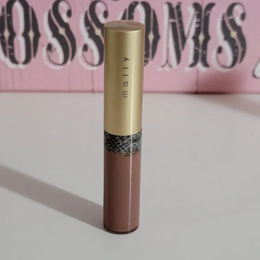 ❤️ Mally Mauve Me Polished Liquid Lipstick Lip Gloss ❤️